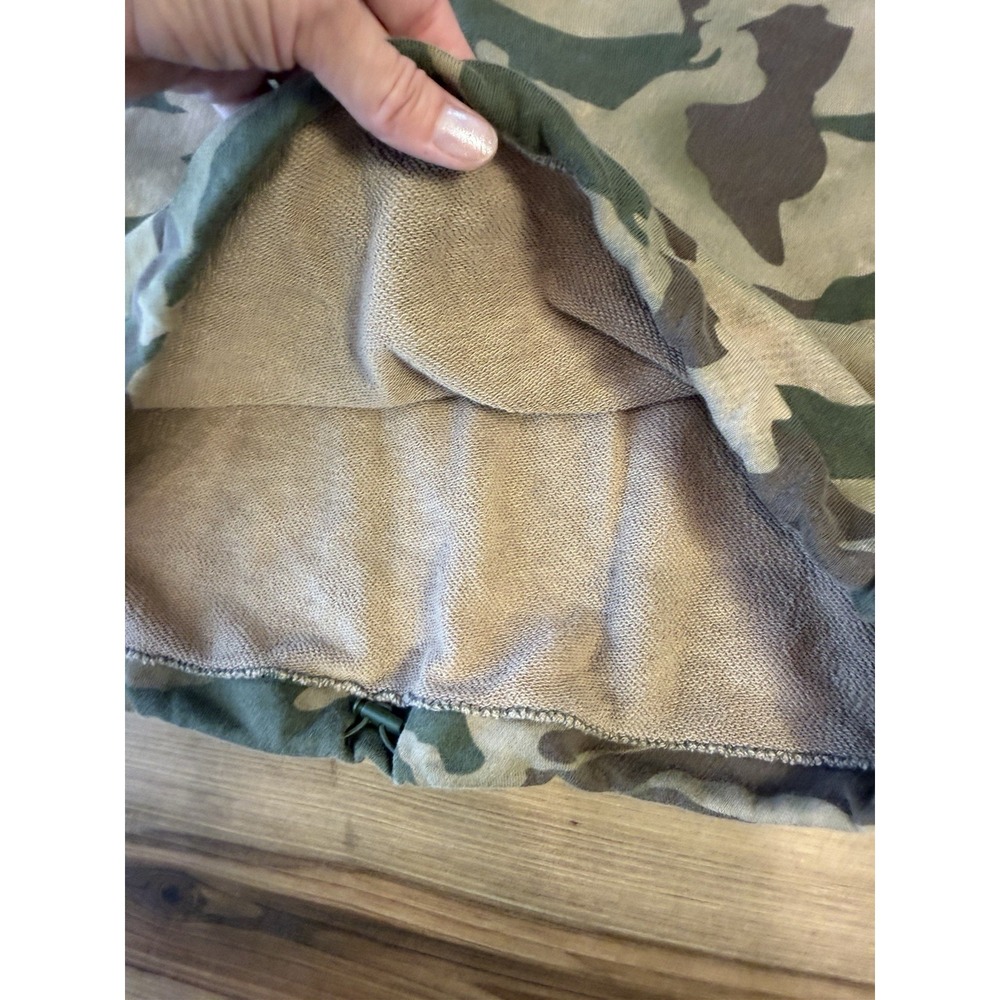 Adidas Originals Womens Cropped Camo Quarter Zip Utility Sweatshirt Large - Picture 12 of 12